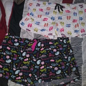 2 pairs Women's PJ shorts
